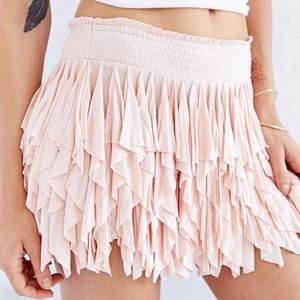 Ecote Liv Ruffle Mini Skirt